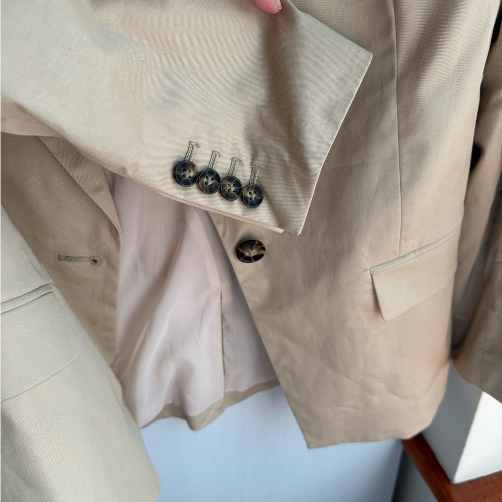 J. Crew Willa blazer in lightweight chino Size 10 NWT - Picture 5 of 8